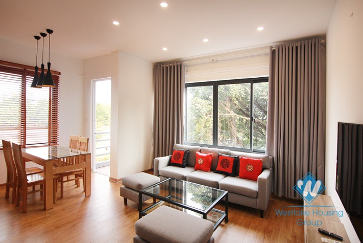 High floor and nice apartment with 2 bedrooms for lease in Nghi Tam Village